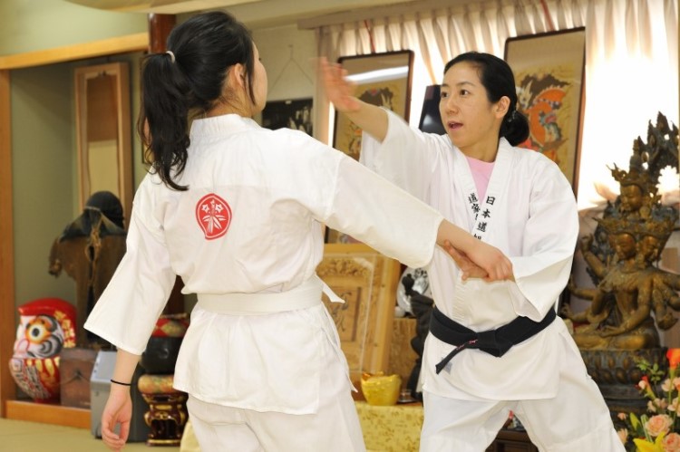 気のトレーニング実践風景